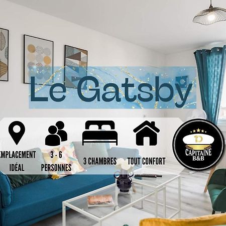Le Gatsby - 3 Chambres - Centre-Ville Troyes Exteriér fotografie